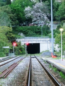 Fratte Tunnel lower portal