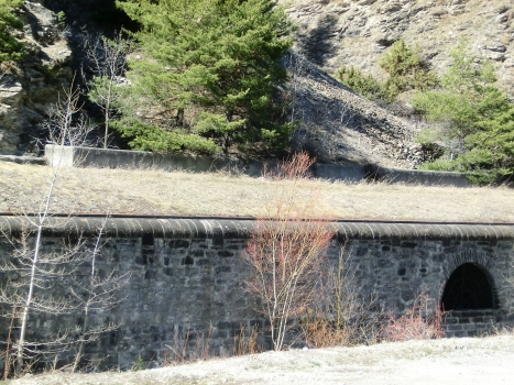 Frejus railway Tunnel , extended section in Bardonecchia