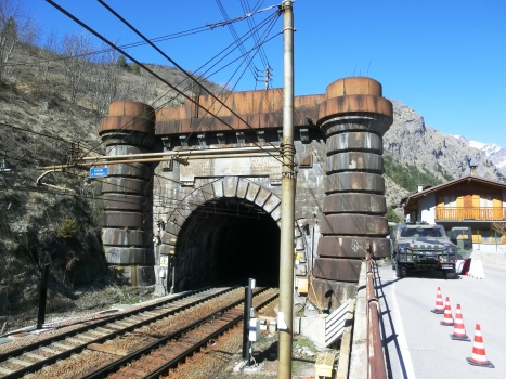 Frejus railway Tunnel italian portal