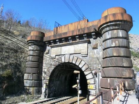 Frejus railway Tunnel italian portal