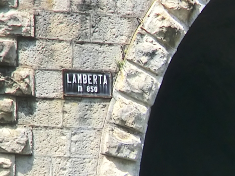 Lamberta Tunnel southern portal plate