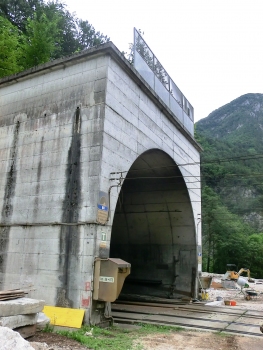 Le Piche-San Rocco Tunnel southern portal