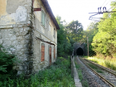 Maccagnana Tunnel eastern portal