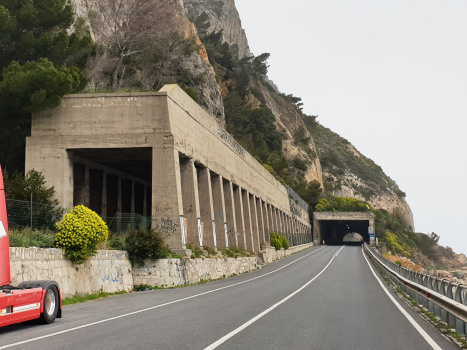 Malpasso Railroad and Road Tunnels