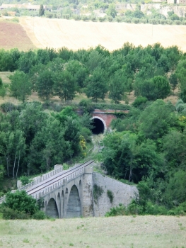 Montalceto Tunnel southern portal