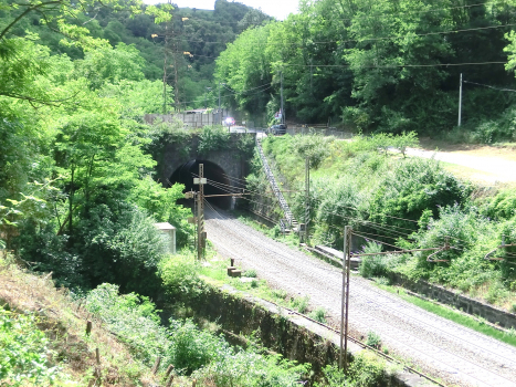 Montanesi Tunnel northern portal