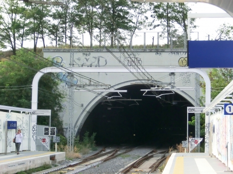 Monte Ciocci Tunnel southern portal
