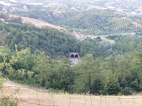 Montelegole Tunnel western portals