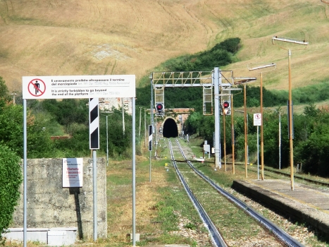 Mucigliano Tunnel western portal