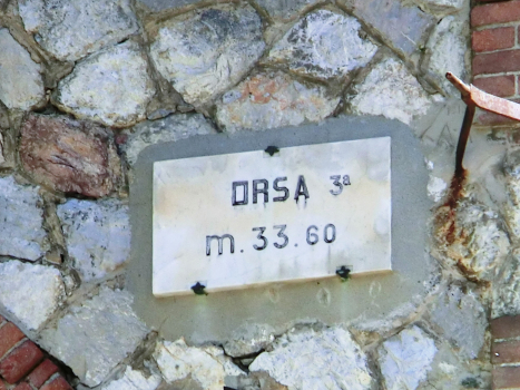 Orsa 3 Tunnel western portal plate