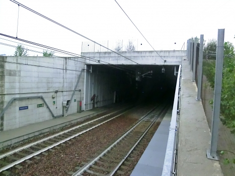 Bologna Passante Tunnel southern portal