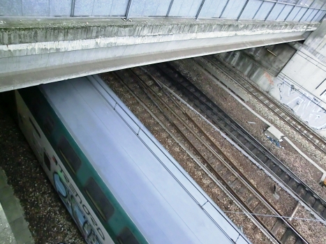 Milan Passante Tunnel eastern portal