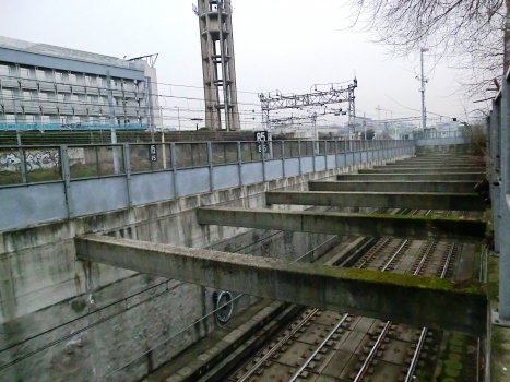Eisenbahntunnel Passante di Milano