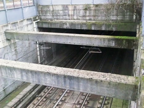 Milan Passante Tunnel western portal