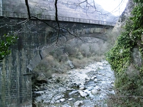 Eisenbahnbrücke über den Diveria