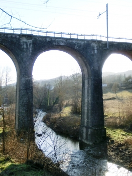 Eisenbahnbrücke über den Visone