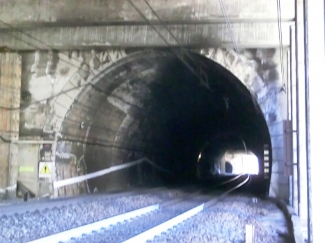 Quaglie Tunnel (even track) natural part (1871)