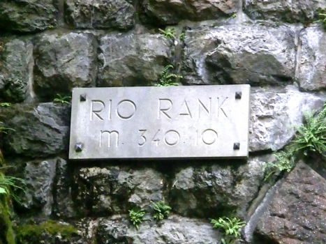 Rio Rank Tunnel western portal plate