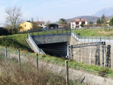 Rocca d'Evandro Tunnel southern portal