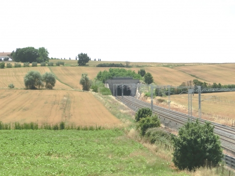 San Lorenzo Tunnel northern portal
