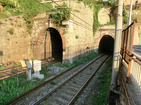 San Rocco Tunnel northern portals