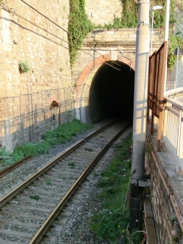 San Rocco Tunnel even track northern portal