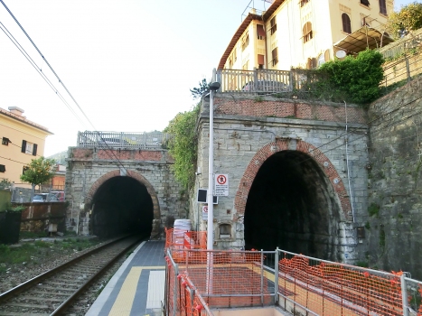 San Rocco Tunnel southern portals