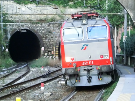 Santa Margherita Tunnel western portals