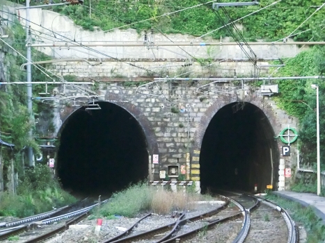 Santa Margherita Tunnel western portals