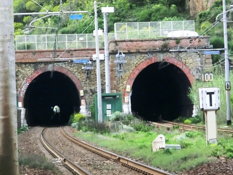 Sant'Anna West and East Tunnel southern portals