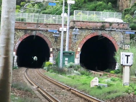 Sant'Anna West and East Tunnel southern portals
