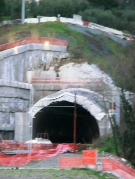 New Serravalle Tunnel western portal