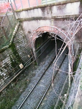 Serravalle Tunnel western portal