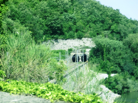 Tordimonte Tunnel southern portals
