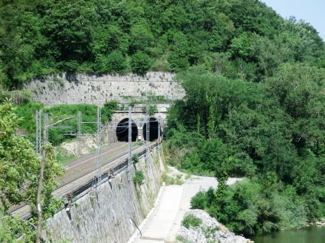 Tordimonte Tunnel southern portals