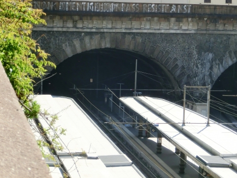 Traversata Nuova Tunnel western portal