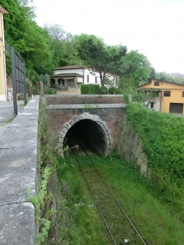 Tufo Tunnel north-western portal