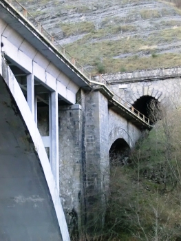 Valbura Tunnel southern portal