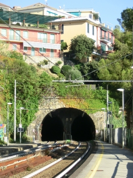 Vedetta Tunnel and Vedetta-Bricchetto Tunnel common northern portal