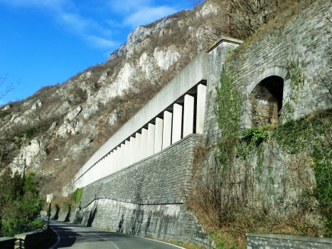 Vedrignano Tunnel northern artificial section