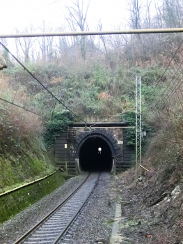 Vergiate even track Tunnel eastern portal