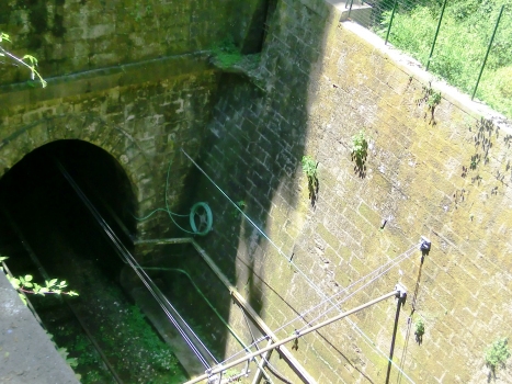 Vignacci Tunnel northern portal and Vignacci trench