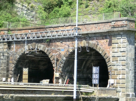 Villavecchia Tunnel southern portals