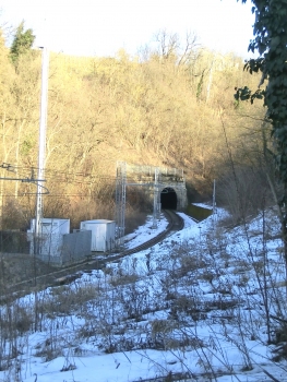 Visone Tunnel western portal