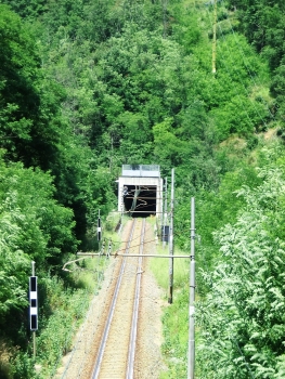 Zagaglia Tunnel southern portal
