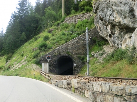 Bergünerstein Tunnel southern portal