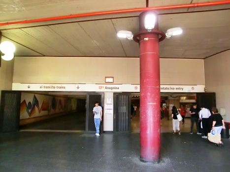 Anagnina Metro Station, access