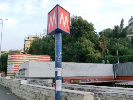 Battistini Metro Station, access