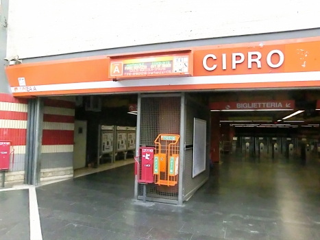 Cipro Metro Station access