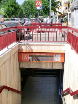 Metrobahnhof Subaugusta